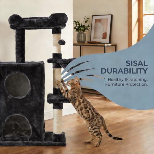 Árbol para gatos interior grande 36 pulgadas FansaFurn miniatura 5