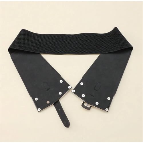 Womens Belt Women's Vintage Metal Embossed Pattern Elastic Waist Belt3