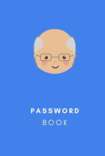 Password Book: Password log book and Internet Password Organizer, Alphabetical Password Book, Small 6” x 9”, Personal Notebook to Protect Usernames and Passwords, Dodger Blue Color Design