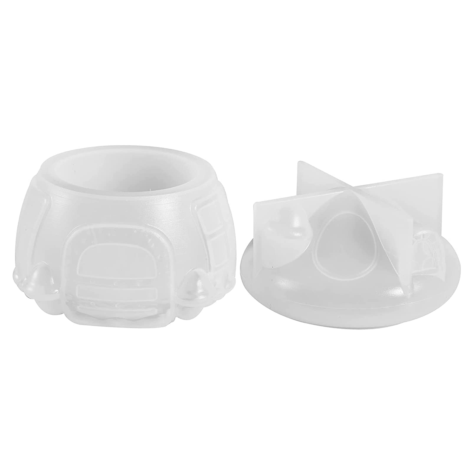 Jazuaiao Mushroom Shaped Silicone Mold Jewelry Box Making Mold for Jewelry Box Mushroom Storage Jar Epoxy Resin Casting Resin Casting Molds Kit Molds Kits Silicone