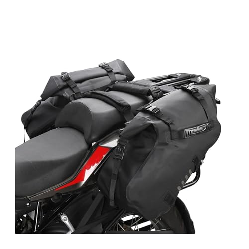 Sacoches de selle moto 28L pour vos road-trips et bagages de voyage étanches