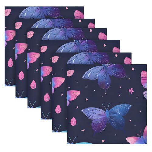 Servilletas de Tela Multicolor Pack de 6 20x20 pulg miniatura 2
