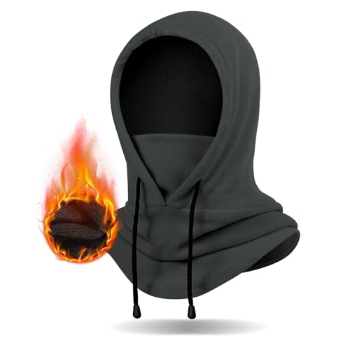 Image of Winter Balaclava Ski Mask: Warm Fleece Hood Hats Face Cover | Balaclava Face Mask for Men Women for Cold Weather Gear