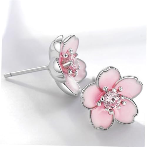 Boucles d'oreilles à fleurs en argent sterling pour illuminer vos soirées et fêtes