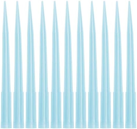 1mL Pipette Tips, Universal Blue 1000ul Pipette Tips, Polypropylene (PP), 500pcs/bag, Non-pyrogenic, DNAse/RNAse Free, Autoclavable, Widely Compatible