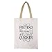 Produktbild Prayers Go Up Blessings Go Black Canvas Tote Bag Einseitig Canvas Handtasche Shopper Einkaufstasche Umweltfreundliche Schultasche für Frauen, canvas, Prete1-1, 35x45cm
