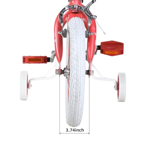 image for DR BIKE JOYSTAR 20 Inch Kids Bike Front Wheels Replacement with 20 Inc