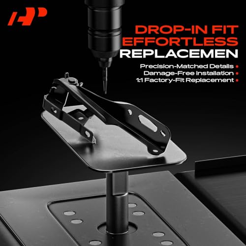 A-Premium Front Hood Hinges Compatible with Chevrolet Chevy Silverado 1500 2014-2018, Silverado 1500 LD 2019 & GMC Sierra 1500 2014-2018, Sierra 1500 Limited 2019, Replace# 22914273, 22914272 by A-Premium - Image 7