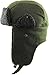 KBW-620 OLV Wool Blend Aviator Trapper hat Trooper Ear Flaps Ushanka Eskimo Warm Winter Cold