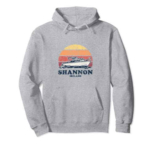 Shannon Ireland - Barcos retro de los años 70 Sudadera con Capucha
