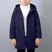 Jackets for Boys Long Sleeve Wool Blend Button Down Peacoat Winter Fashion Warm Trench Coat Outerwear Kids Clothes Size 8-10