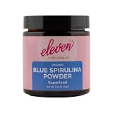 Eleven TLC Organic Blue Spirulina Powder, Phycocyanin, 1.24oz 35 Servings