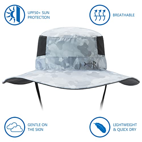 Image of BASSDASH UPF 50+ Sun Fishing Hat Water Resistant with Detachable Neck Flap
