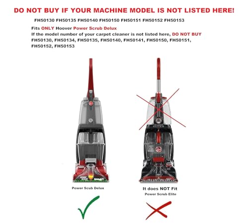 Image of Clean Water Tank Assembly 440003501 Compatible with Hoover Power Scrub Deluxe FH50130 FH50135 FH50140 FH50150 FH50151 FH50152 FH50153
