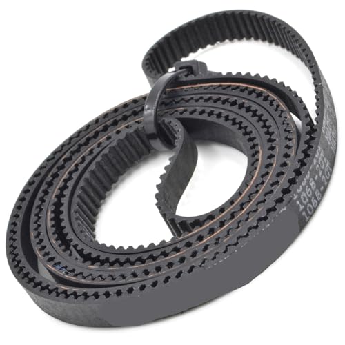 Courroie en caoutchouc robuste 2GT de 15mm pour axe rigide - 3