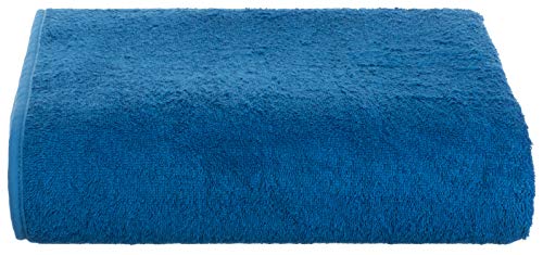Brandsseller Frottierdecke Sommerdecke Picknickdecke Wohndecke 100% Baumwolle 150 x 200 cm Blau
