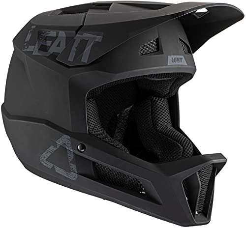 Leatt Casco MTB 1.0 Dh Casco de Bicicleta, Unisex Adulto, Negro, Medium