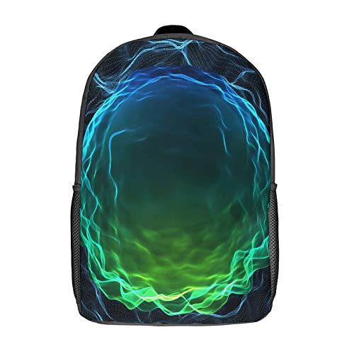 Sac à dos imprimé 3D de 17 pouces pour école et loisirs