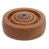 UKCOCO Hochtemperaturbeständige 4 Zoll Lenkrolle aus Fiberglas Nylon Ofenersatzrolle für Gefrierschrank und Backofen Hitzebeständig und Verschleißfest für Küchengeräte