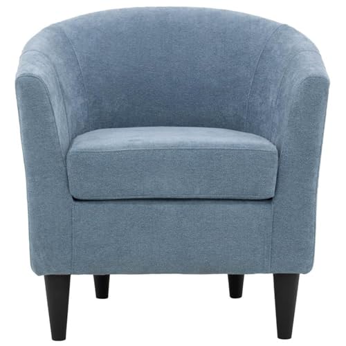 Sillón Tradicional Plegable Azul claro miniatura 3