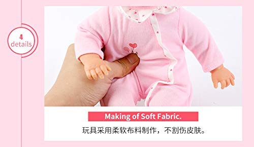 Huang Cheng Toys Alive Lovely Baby 12-inch Doll Cradle Blanket for Doll Carrier Pretend Play Toy (Without Dolls)