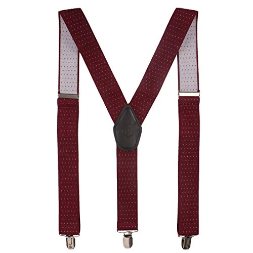 Image of Peluche Steaming Polka Dot Suspenders (3.5cm Strap Width Elastic)