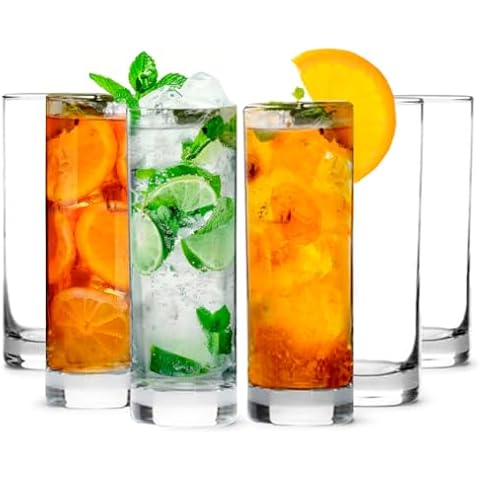 LEMONSODA Highball Glass Set - Elegant Bar Glassware Cover