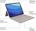Logitech Combo Touch iPad Pro 11-inch (1st, 2nd, 3rd, 4th gen - 2018, 2020, 2021, 2022) Keyboard Case - Sand; USA Layout (Renewed)
