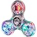 HiCollie Fidget Spinner Transparent LED Lumière Fidget Spinner Lumineux Main Top Spinners Brillent dans l'obscurité EDC soulagement du Stress Jouets Perles de Filature