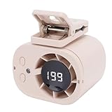 Réglage continu de la vitesse : le ventilateur de taille personnel dispose de 199 vitesses de ventilateur réglables, brise douce à un flux d'air puissant, répondant à vos besoins et offrant une expérience de confort.