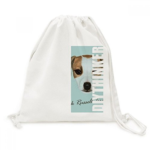 Sac cordon Jack Russell fini les sacs lourds pour vos voyages