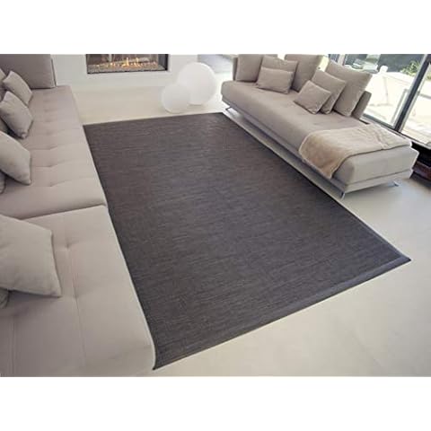 TEJIDOS EL MUNDO Alfombra SALÓN Vinilo Lisa Alfombra Antideslizante y Muy Resistente Cover