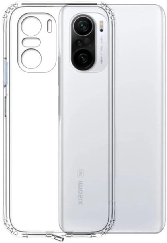 Image of REALCASE Silicone Back Cover Case, Scratch Resistant Protective Crystal Clear Transparent Shock Proof Back Cover Case for Xiaomi Mi 11X / Mi 11X Pro