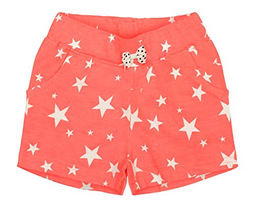 Image of Girls Girl's Regular fit Cotton Shorts (Pack of 3) (ATKUGLSHRT01 Multicolor 4-5 Years)