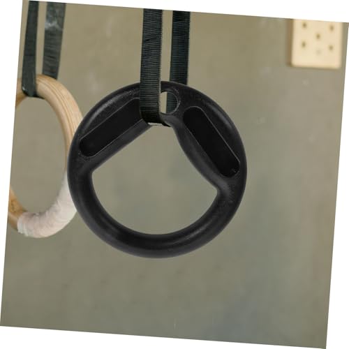 Anillas de gimnasia Wooneky 2 piezas para barra de pull-up miniatura 5