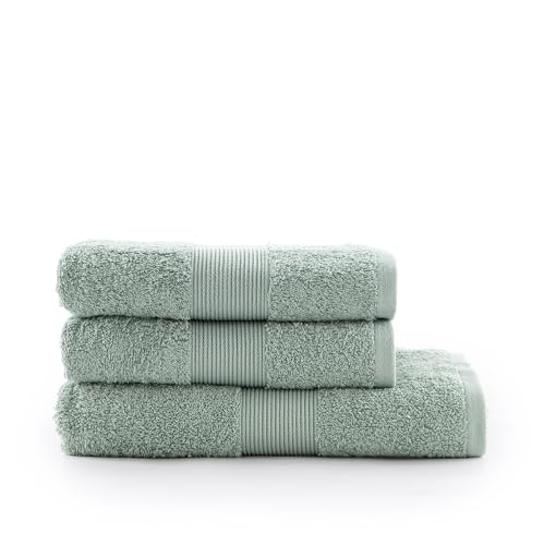 Jalla, Toalla de baño, 100% algodón, 430 g/m², 70 x 130 cm, Menta