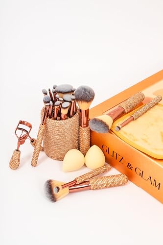 Glitz & Glam | Collection Brush Set (Champagne, 26 Pcs)