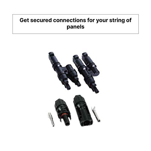 Image of ZunSolar MC4 Branch T2 Connectors (2 to 1)