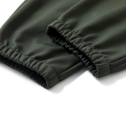 Boy's Baggy Sweatpants Straight Leg Open Bottom Cargo Pant Fall Casual Loose Elastic Waist Workout Joggers Sweat Pant4