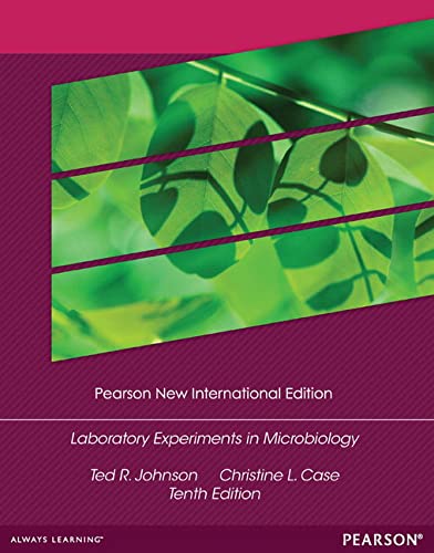Pearson Laboratory Experiments in Microbiology: New International Edition