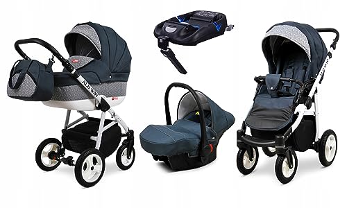 BabyLux Alu Way Komplett Kinderwagenset 4 in 1