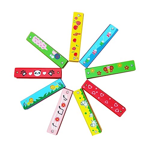 Toyvian 3 Pièces 16 Jouets en Bois pour Enfants Instruments De Musique pour Enfants Jouets pour Enfants Harmonica Instrument Musique Harmonica Jouet Harmonica en Bois Jouet Étudiant - Les Beatles, Paul McCartney, John Lennon, RIngo Starr, George Harrison Toyvian 3 Pièces 16 Jouets en Bois pour Enfants Instruments De Musique pour Enfants Jouets pour Enfants Harmonica Instrument Musique Harmonica Jouet Harmonica en Bois Jouet Étudiant – Image 4
