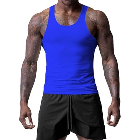 Débardeur Homme Musculation Coton Generic A05 Cover
