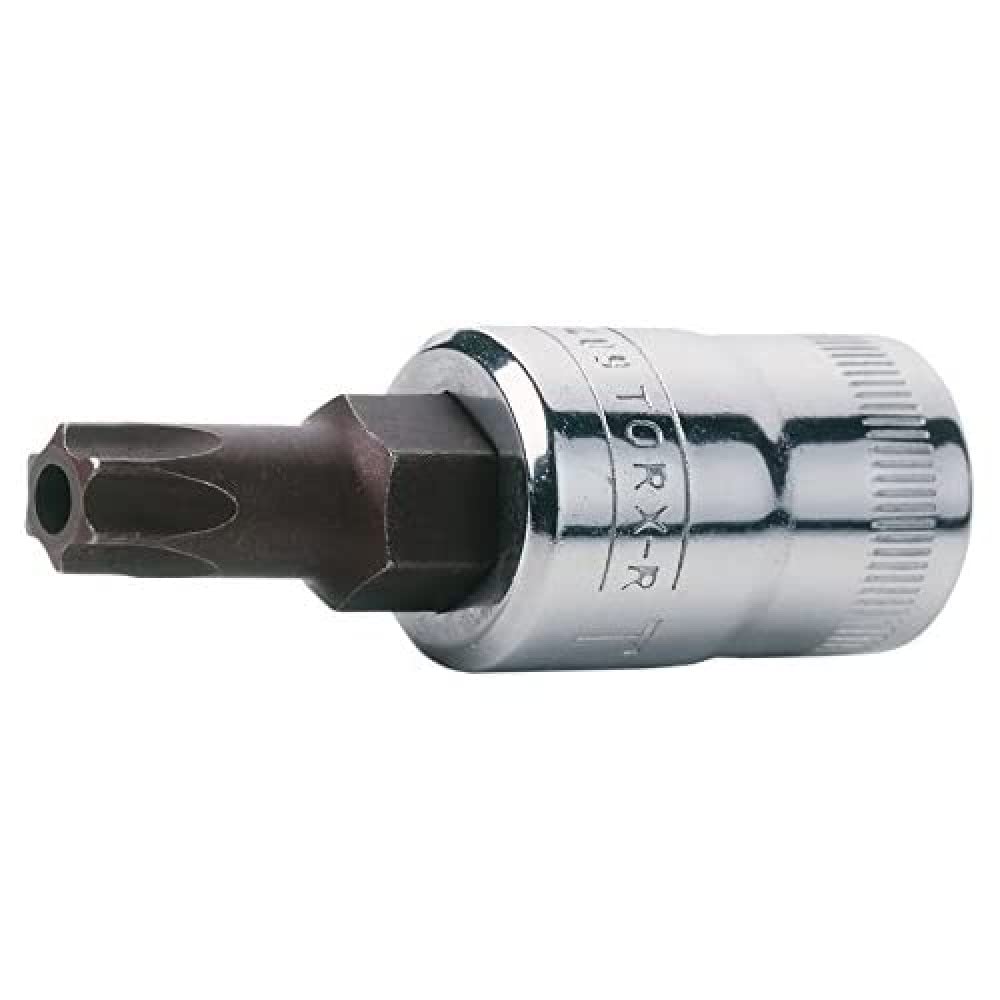 Bahco 7409TORX-TRR/S5 3/8-Inch Socket Driver Torx Set, Silver/Grey, Set of 5 Piece, Variety pack