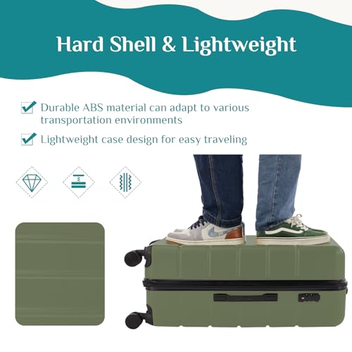 OLIXIS 20 Inch Carry-On Luggage