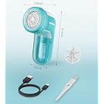 BEAUTURAL Fabric Shaver and Lint Remover, Portable Sweater Defuzzer - Image 2