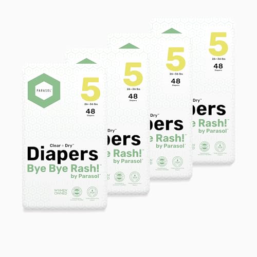 Parasol Clear+Dry Disposable Diapers