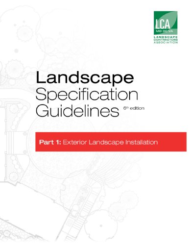 Landscape Specification Guidelines–Part 1: Exterior Landscape Installation (Landscape Specification Guidelines-Part 1: Exterior Landscape Installation)