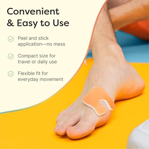 Image of ZenToes U-Shaped Felt Callus Pads, Self-Stick Cushions, 18 Count | Thick padding offloads pressure from that one stubborn spot, stays put all day. Trim to fit, latex-free