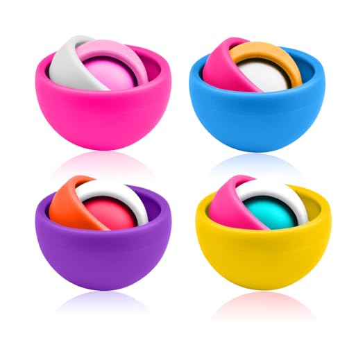 Image of Fidget Toys Kids Pack, Fidget Spinner Set, Autism Sensory Toys, Easter Basket Stuffers Party Favors, ADHD Stress Relief Finger Tools, Gift for Boys Girls Teens Birthday